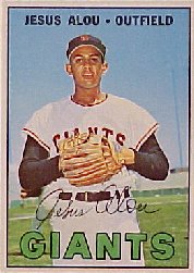 1967 Topps Baseball Cards      332     Jesus Alou